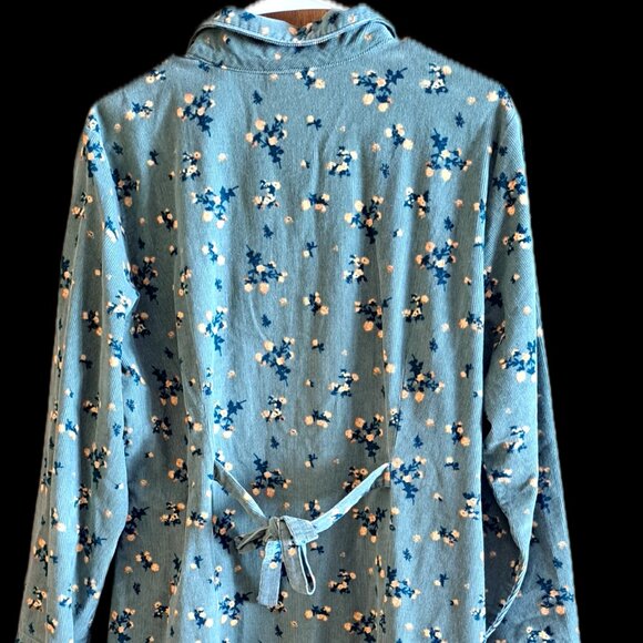 LARGE Vermont Country Store Green Corduroy Dress - Picture 4 of 10